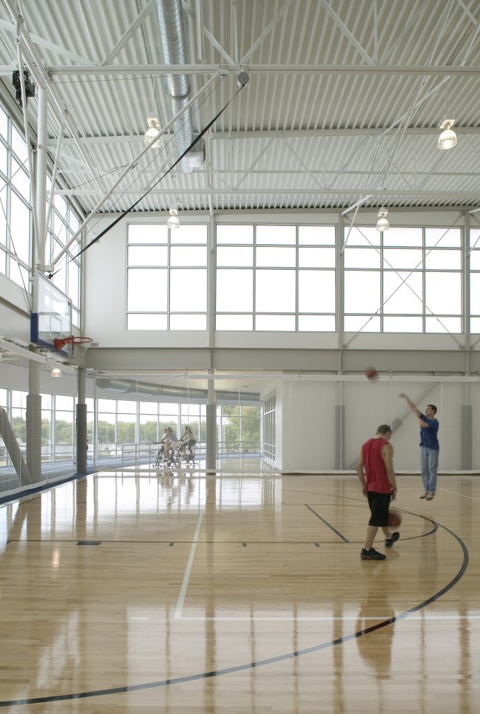 Kirkwood Recreation Center interior daylighting