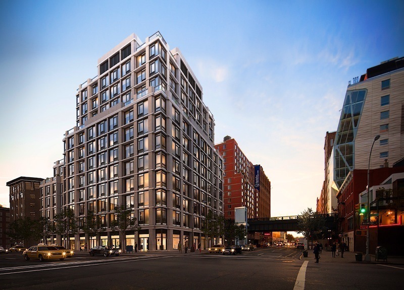 TEN23 at the High Line edge of West Chelsea at dusk