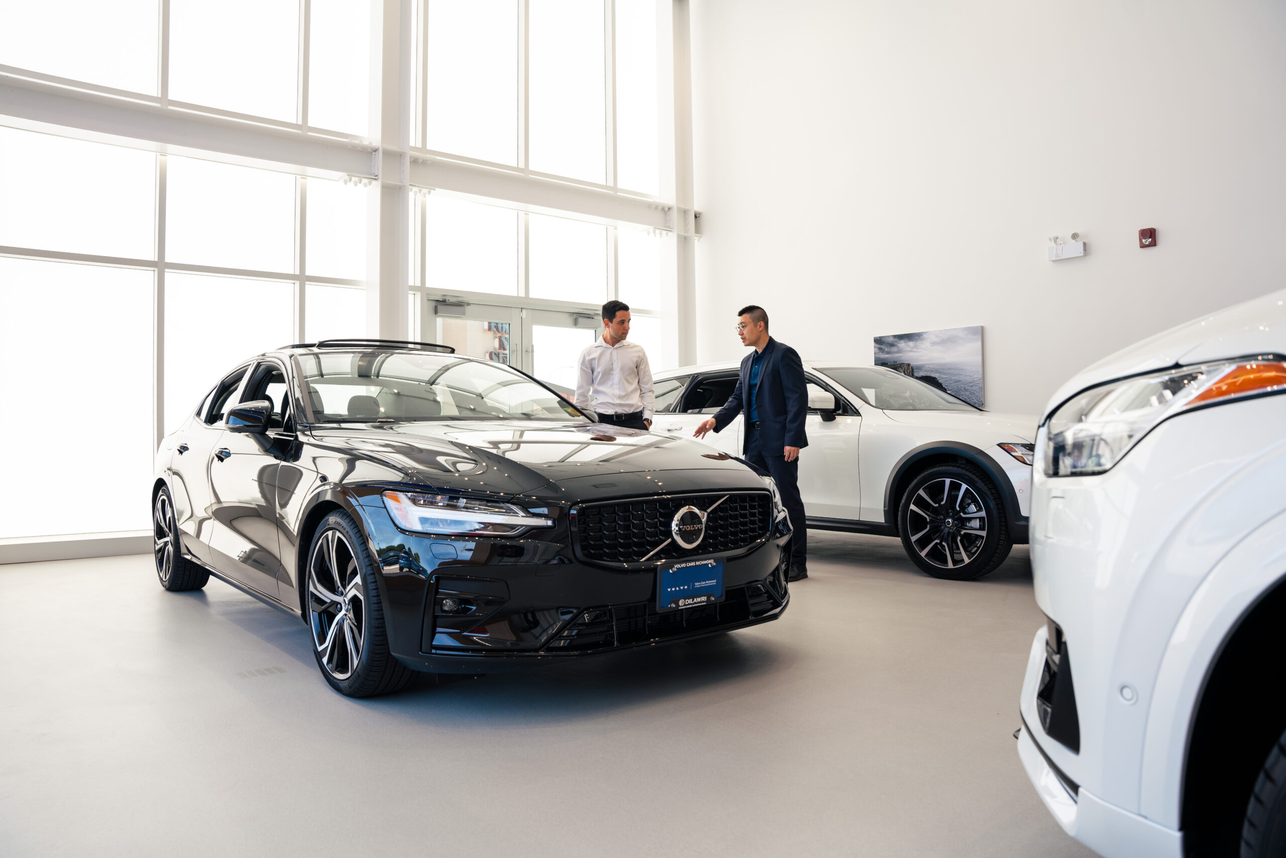 Volvo Richmond showroom with Solera daylighting