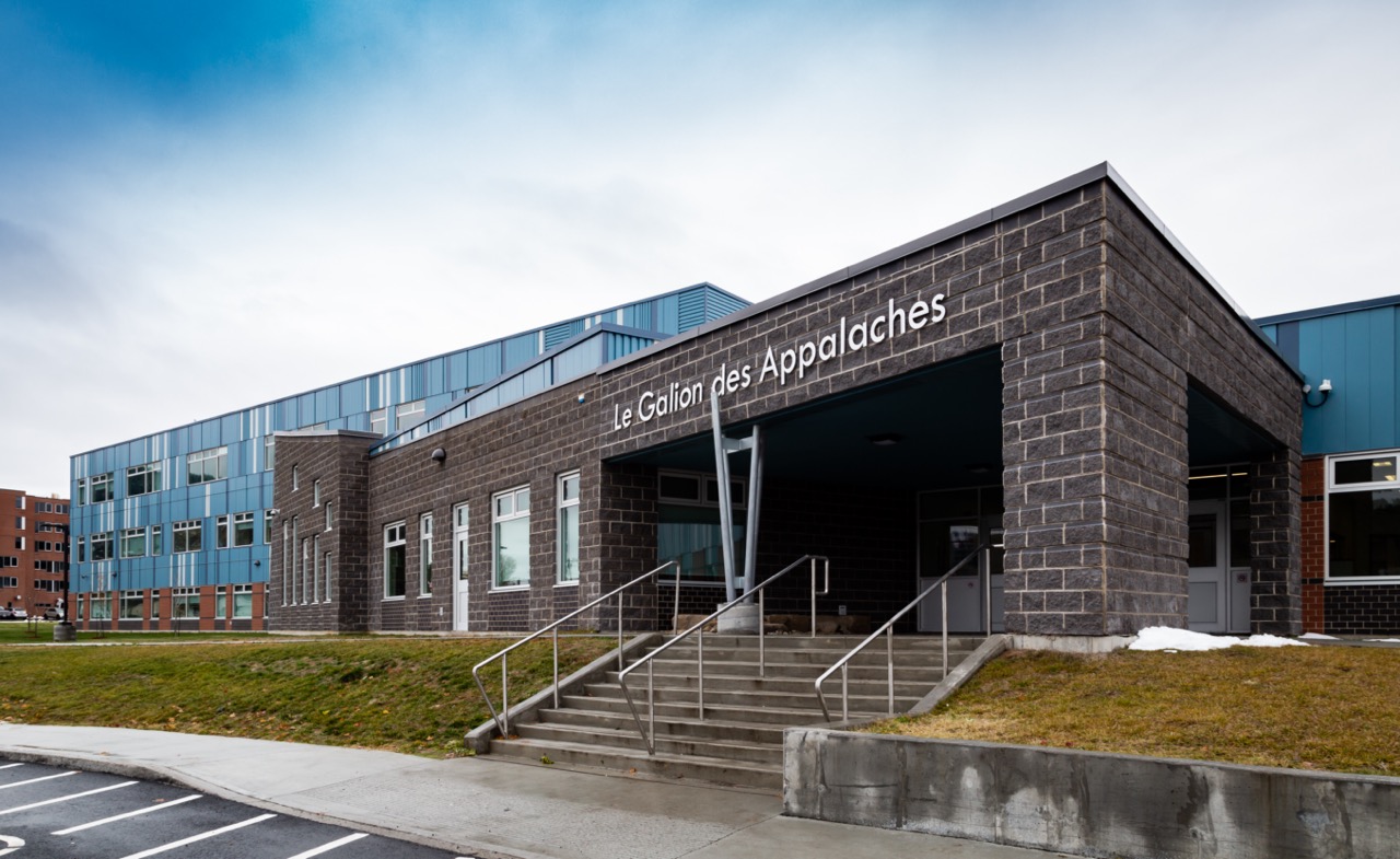 École le Galion des Appalaches exterior entrance