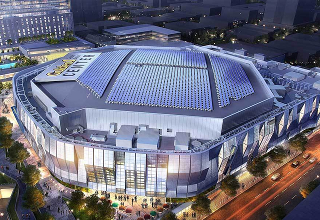 Golden 1 Center — Sacramento Kings Training Facility