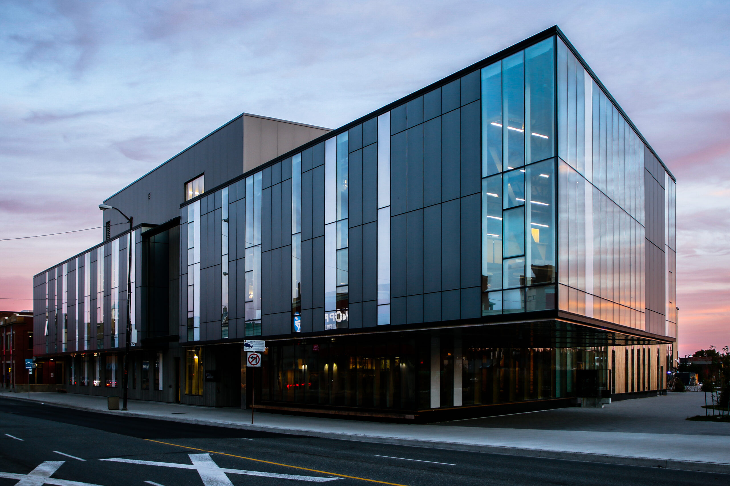 McEwen School of Architecture studio with daylighting