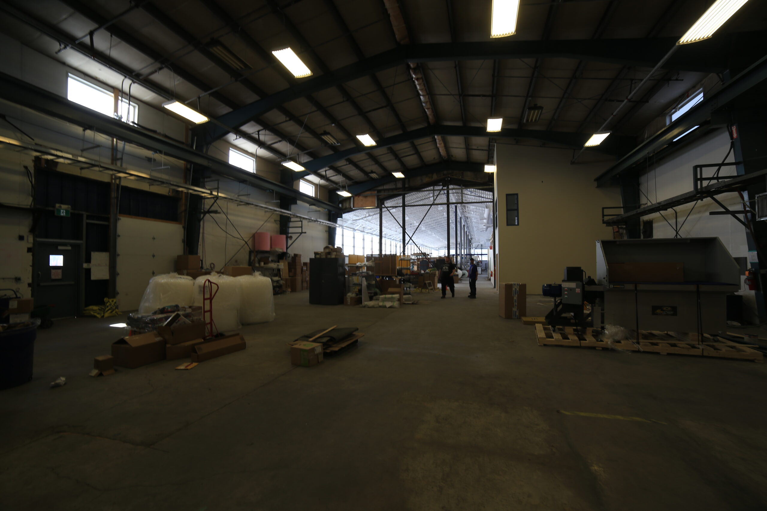 View from the original Protocase facility into the new B2 Expansion